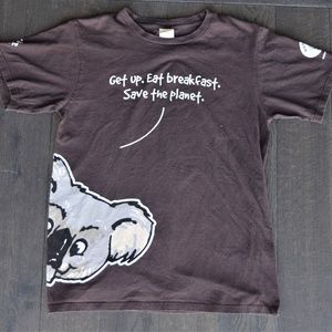 Organic Cotton Tee Mens Size M